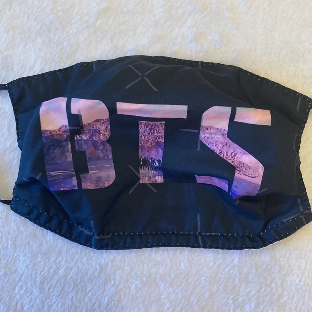 Two BTS Face Masks